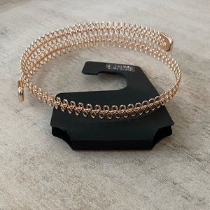 NWT Rose Gold Choker Necklace